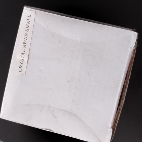 Crystal Small Swan 1.5" clear - Picture 8 of 10